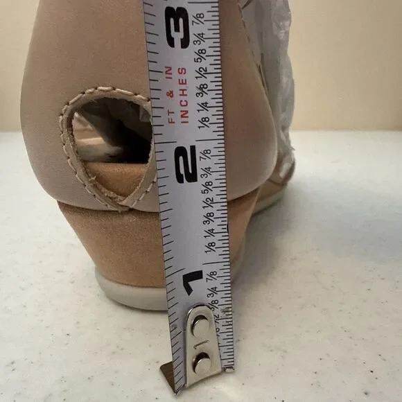 Earth Origins Womens Hera Sandals Pink Metallic Eco Calf Size 10 - Picture 9 of 16